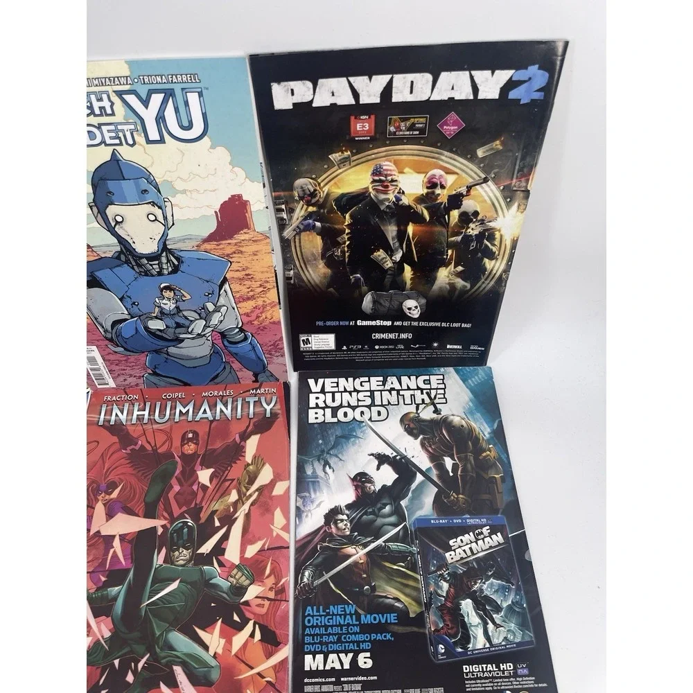 Comic Book Lot Mixed Bundle – Superheroes, Action, Collectible